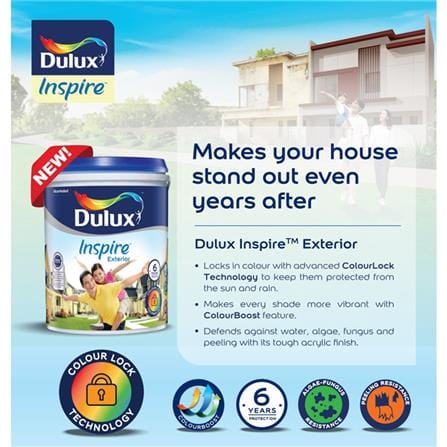 DULUX INSPIRE EXTERIOR 6Y 1L BASE E