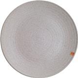 CLAYTAN FUSION  ROUND PLATE 10'5IN SPECKLE IVORY