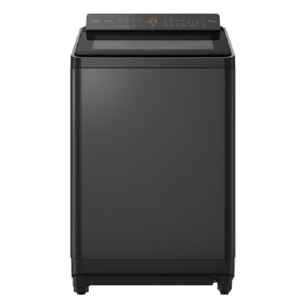 PANASONIC TOP LOAD WASHING MACHINE NA-FD125V3BT 12.5KG BLACK SILVER