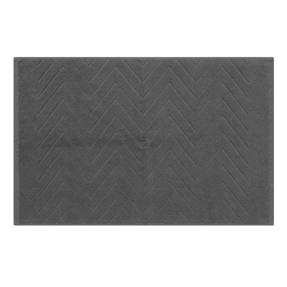 HOME LIVING STYLE TOWEL RUG MAISARAH 45X70CM DARK GRAY
