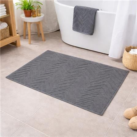 HOME LIVING STYLE TOWEL RUG MAISARAH 45X70CM DARK GREEN