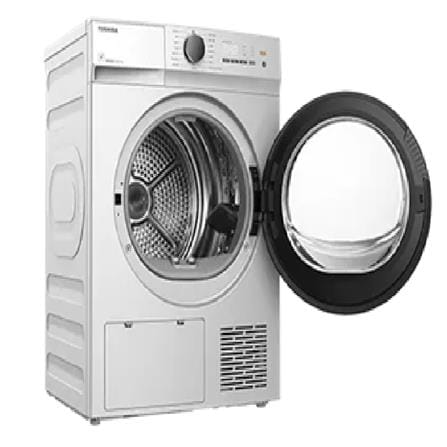 TOSHIBA FRONT LOAD HEAT PUMP DRYER TD-E80BT21HWM(WW) 8KG WHITE