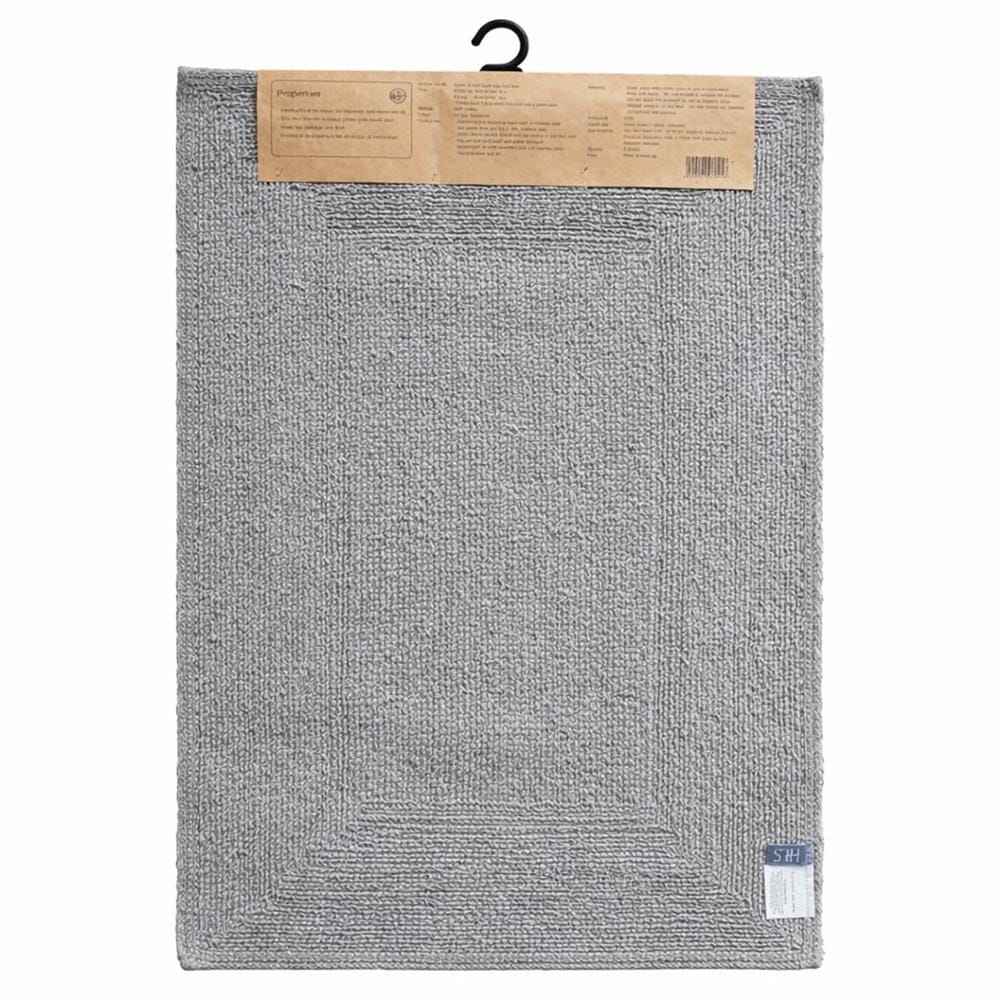 HOME LIVING STYLE TUFTED MAT FIFI 2IN1 50X80CM GRAY