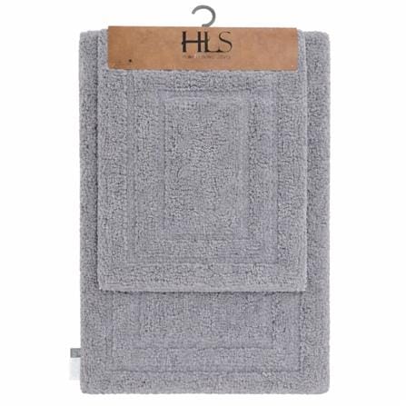 HOME LIVING STYLE TUFTED MAT FIFI 2IN1 50X80CM GRAY