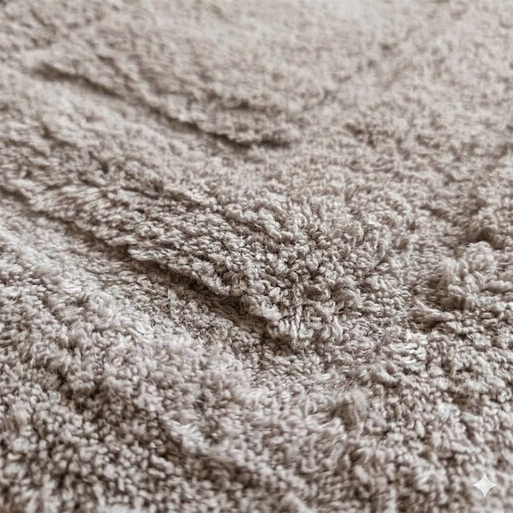 HOME LIVING STYLE TUFTED MAT FIFI 2IN1 50X80CM BROWN