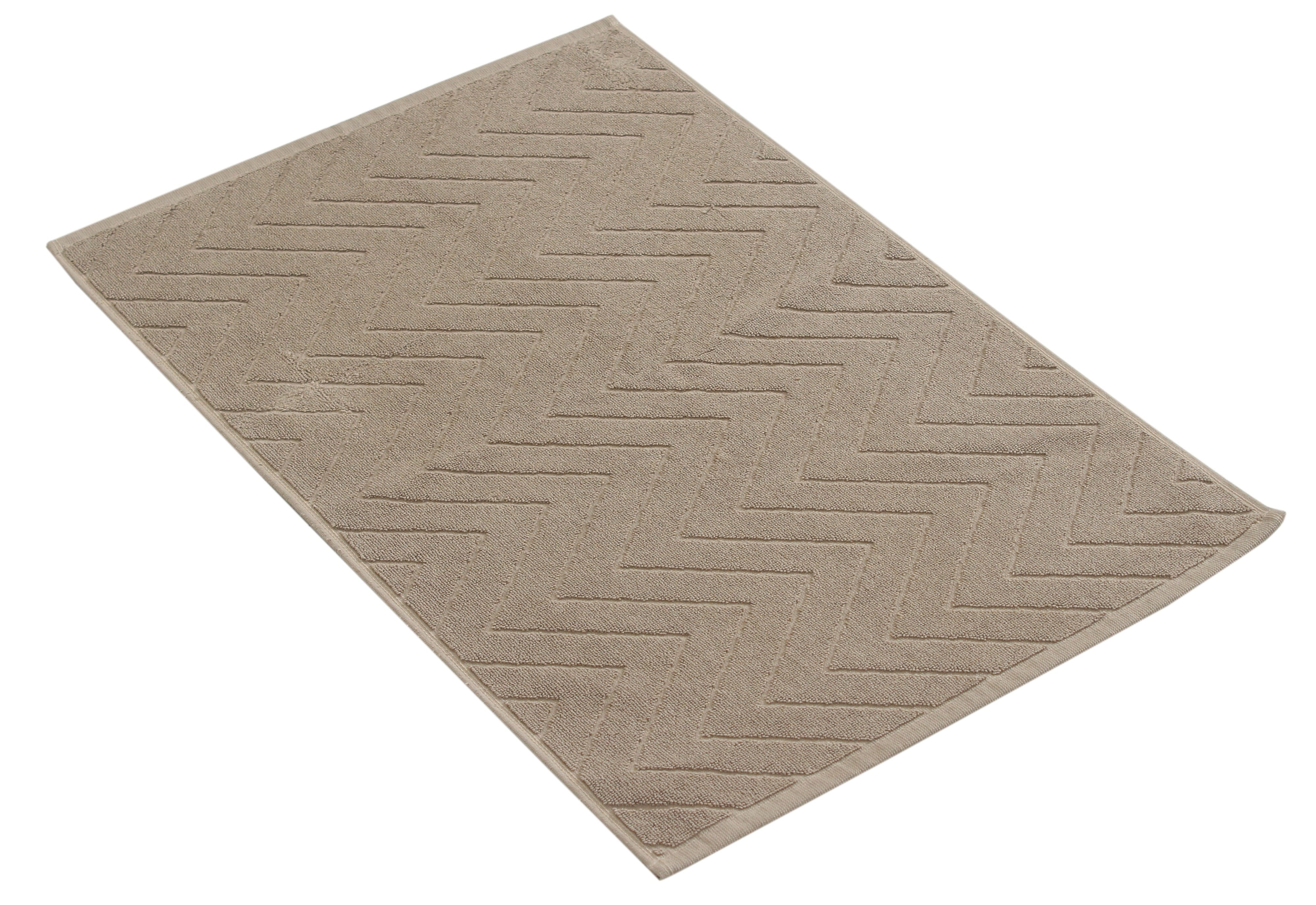 HOME LIVING STYLE TOWEL RUG MAISARAH 45X70CM BROWN