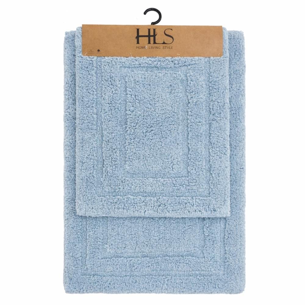 HOME LIVING STYLE TUFTED MAT FIFI 2IN1 50X80CM BLUE