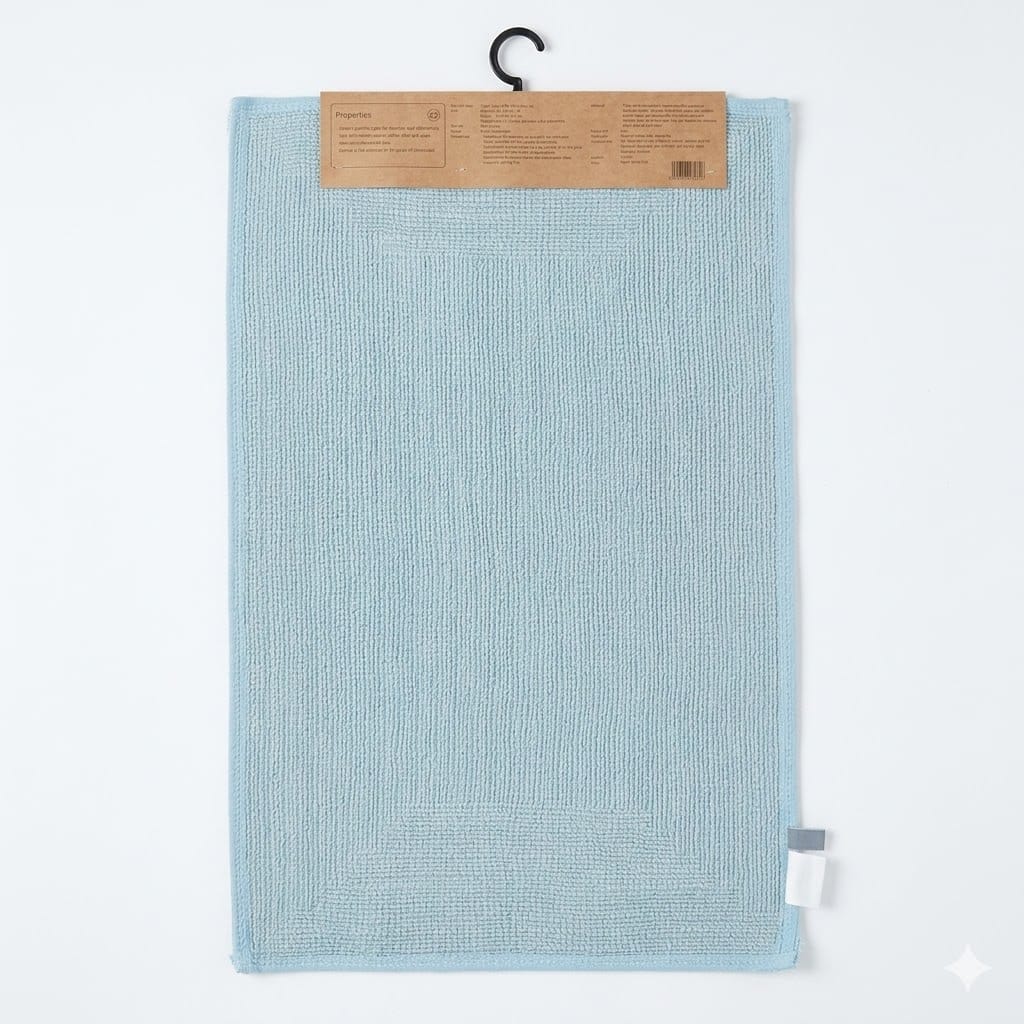 HOME LIVING STYLE TUFTED MAT FIFI 2IN1 50X80CM BLUE