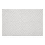 HOME LIVING STYLE TOWEL RUG MAISARAH 45X70CM WHITE