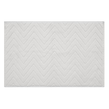 HOME LIVING STYLE TOWEL RUG MAISARAH 45X70CM WHITE