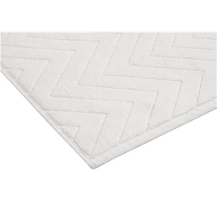 HOME LIVING STYLE TOWEL RUG MAISARAH 45X70CM WHITE
