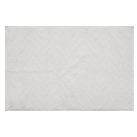 HOME LIVING STYLE TOWEL RUG MAISARAH 45X70CM WHITE