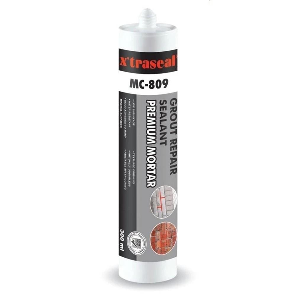 X'TRASEAL GROUT REPAIR SEALANT 300ML GREY MC-809 PREMIUM MORTAR