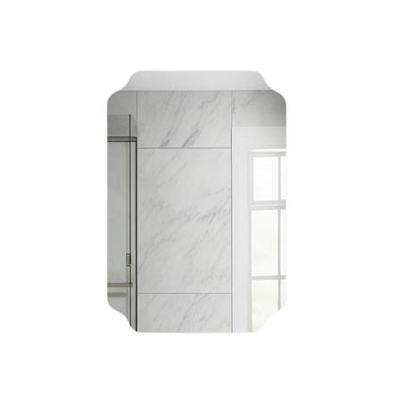 SCALLOPED-CORNER FRAMELESS MIRROR HPR SP5070N 50X70CM