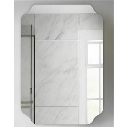 SCALLOPED-CORNER FRAMELESS MIRROR HPR SP5070N 50X70CM