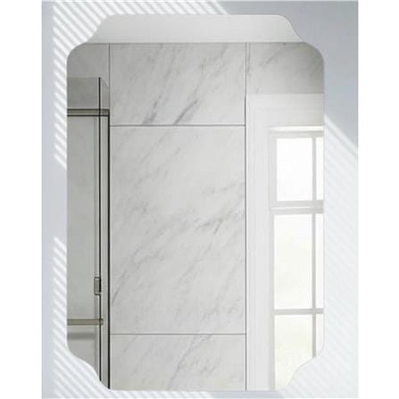 SCALLOPED-CORNER FRAMELESS MIRROR HPR SP5070N 50X70CM