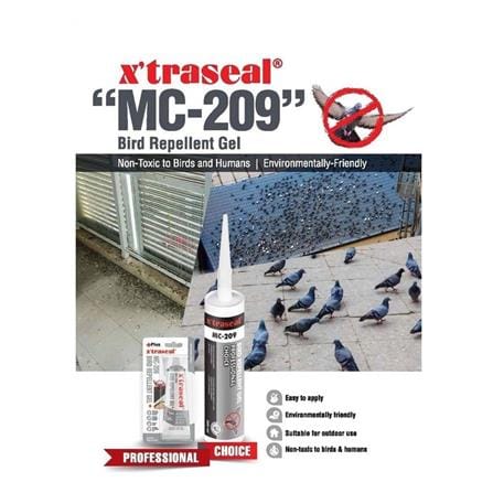 X'TRASEAL BIRD REPELLENT GEL+ 70GM MC-209(70GM)