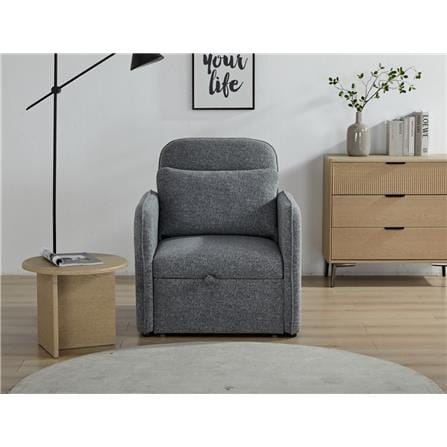 SOFA BED 1S 3LAN-96N3-P1 GREY