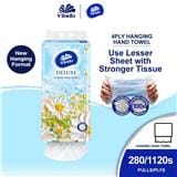 VINDA DELUXE HANGING HAND TOWEL 4-PLY 280S