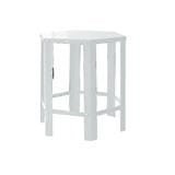 MOJOMORE HEXAGON FLOWER POT STOOL GALAXY WHITE