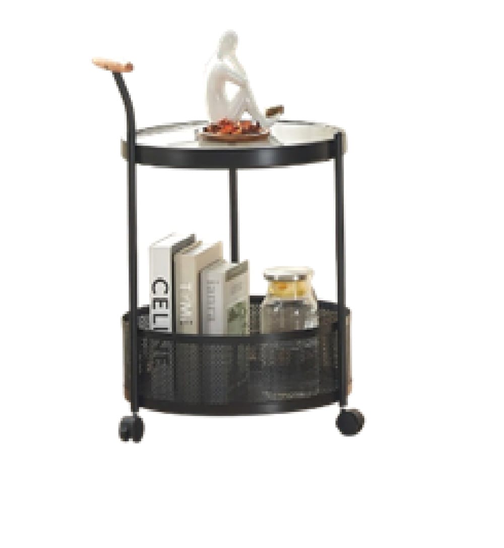 SIDE TABLE ROUND EDWD5842 BLACK