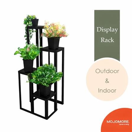 MOJOMORE 4 LAYER PEDESTAL GALAXY BLACK