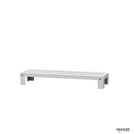 MOJOMORE HEAVY DUTY FLOWER POT RACK GALAXY WHITE 60L X 12H