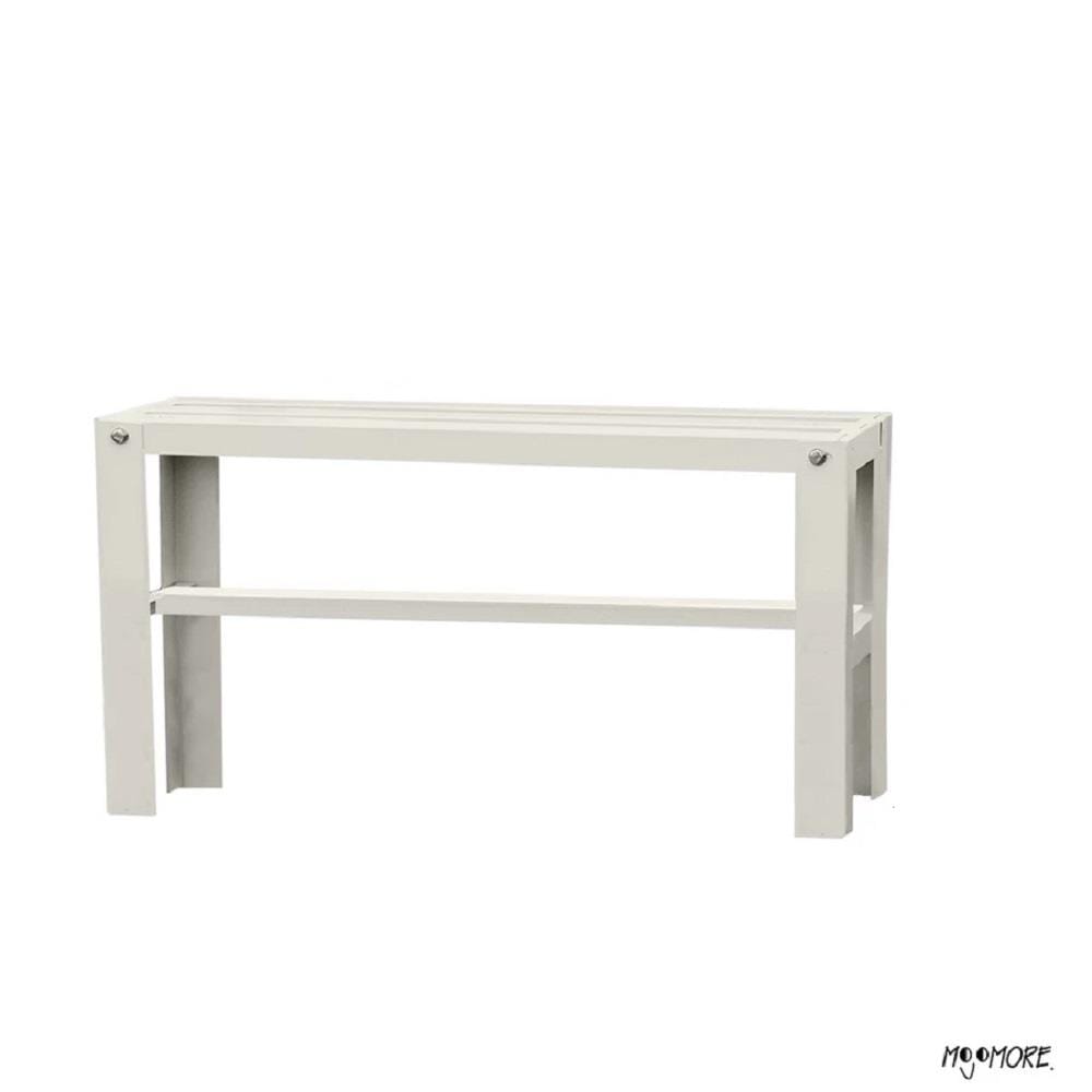 MOJOMORE HEAVY DUTY FLOWER POT RACK GALAXY WHITE 60L X 54H