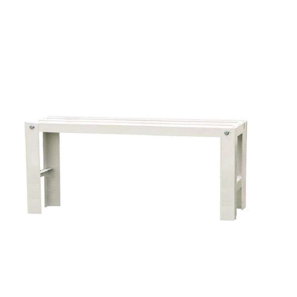 MOJOMORE HEAVY DUTY FLOWER POT RACK GALAXY WHITE 60L X 33H