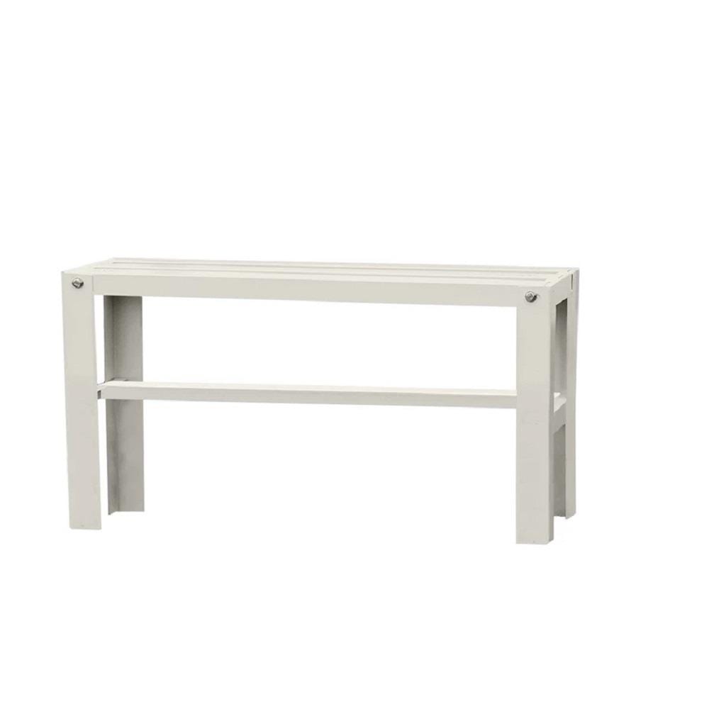 MOJOMORE HEAVY DUTY FLOWER POT RACK GALAXY WHITE 80L X 54H