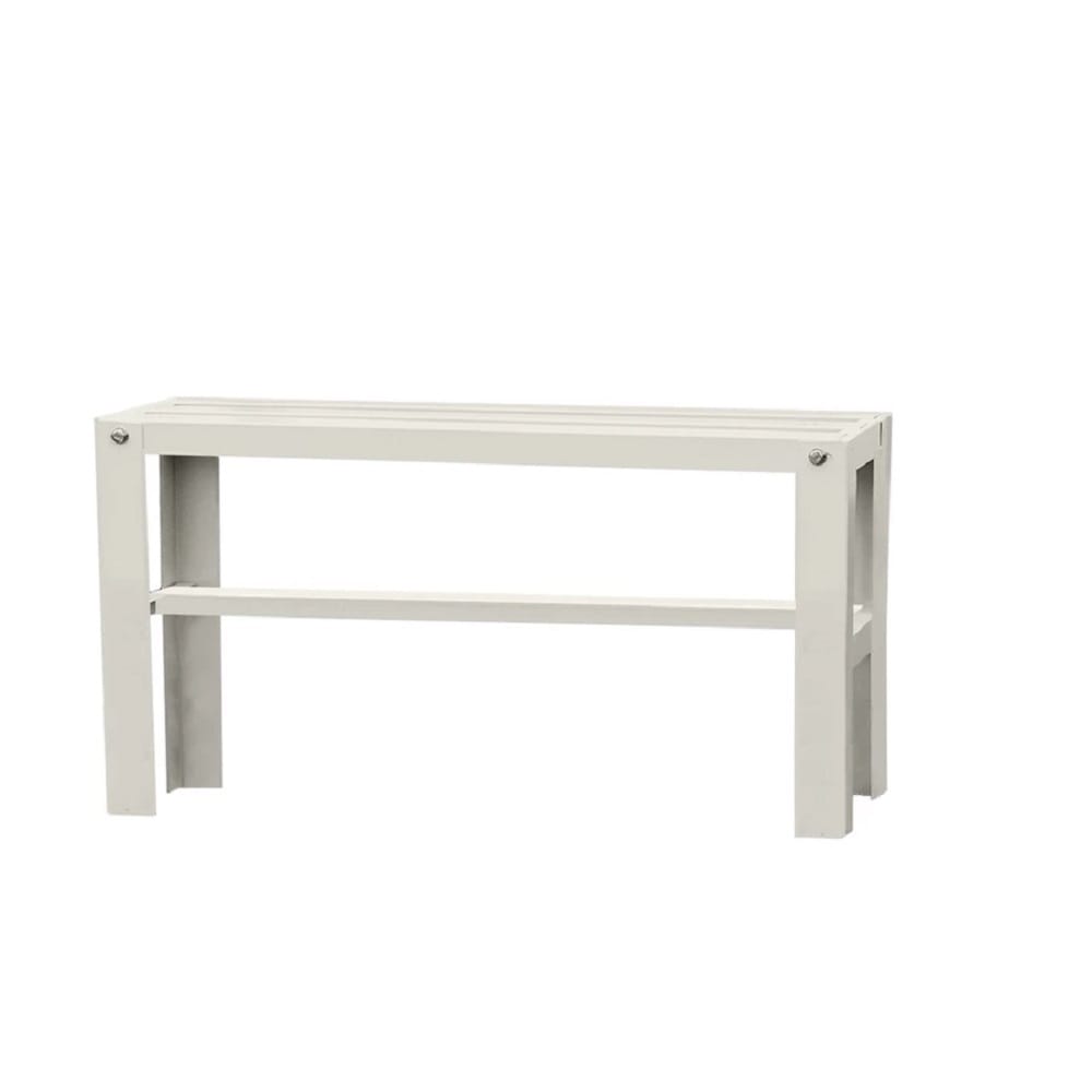MOJOMORE HEAVY DUTY FLOWER POT RACK GALAXY WHITE 80L X 54H