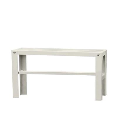 MOJOMORE HEAVY DUTY FLOWER POT RACK GALAXY WHITE 80L X 54H
