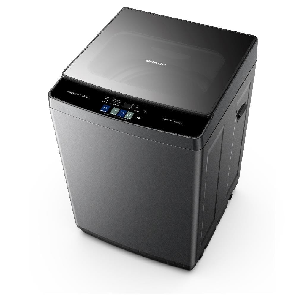 SHARP TOP LOAD WASHING MACHINE ESWX14AMG 14.5KG STARRY GREY