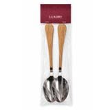 LUXORY 2PCS WOODEN TABLE SPOON WD-18-1