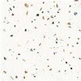 CITIGRES FLOOR TILE PORCELAIN RUSTIC MATT 60X60CM TERRAZZO WHITE CGMS66536 1.44M2