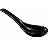 CLAYTAN FUSION CHINESE SPOON 13CM BLACK PEARL