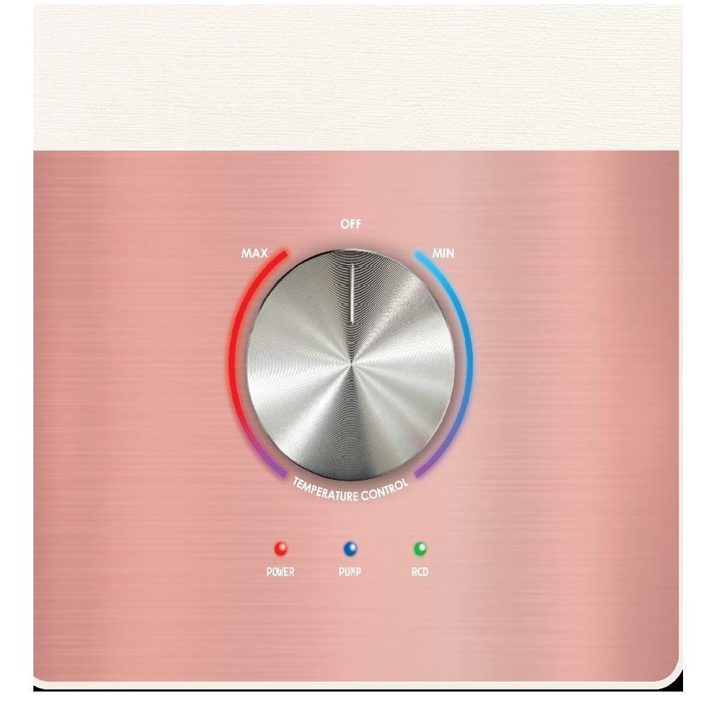 ELBA SHOWER HEATER DC PUMP WITH HAND SHOWER EWH-T4573DC(WH) PEARL WHITE