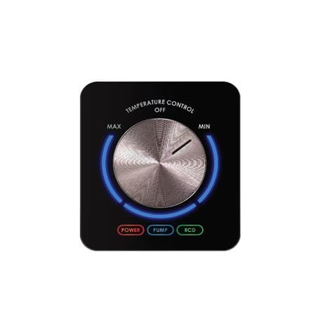 ELBA SHOWER HEATER DC PUMP RAIN SHOWER EWHR-R4538DC(MB) MATTE BLACK
