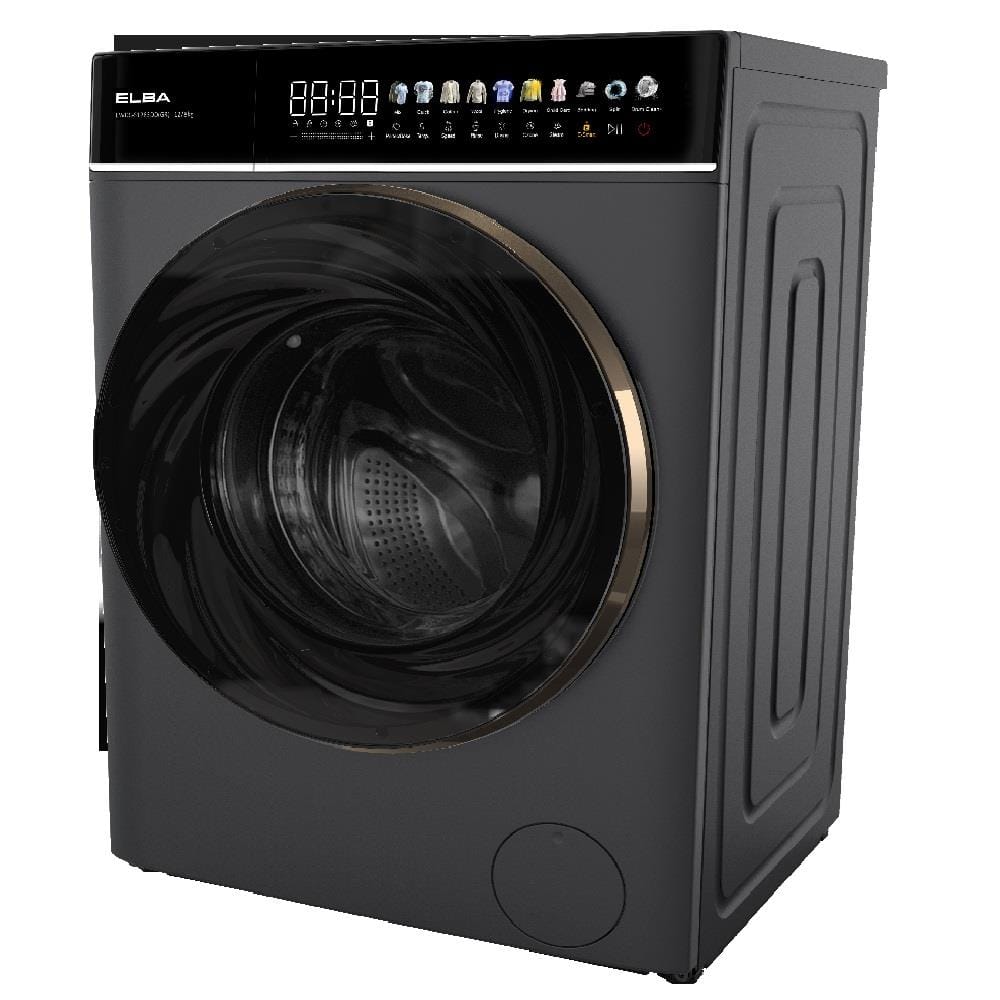 ELBA WASHING MACHINE & DRYER EWDC-S1283DD(GR) 12/8KG LAVA GREY