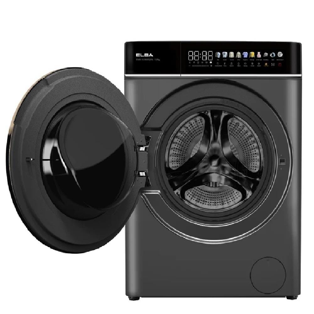 ELBA WASHING MACHINE & DRYER EWDC-S1283DD(GR) 12/8KG LAVA GREY