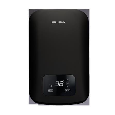 ELBA SHOWER HEATER DC PUMP RAIN SHOWER EWHR-Q4218DC(MB) MATTE BLACK