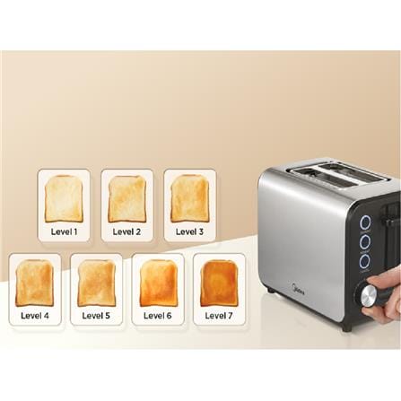MIDEA TOASTER MTO9502SBMK 950W 2 SLICE