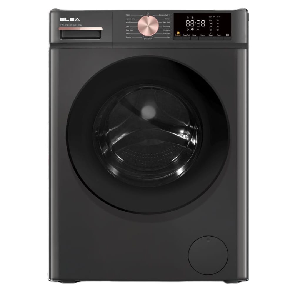 ELBA FRONT LOAD WASHING MACHINE EWF-S1070IN(GR) 10KG COOL GREY