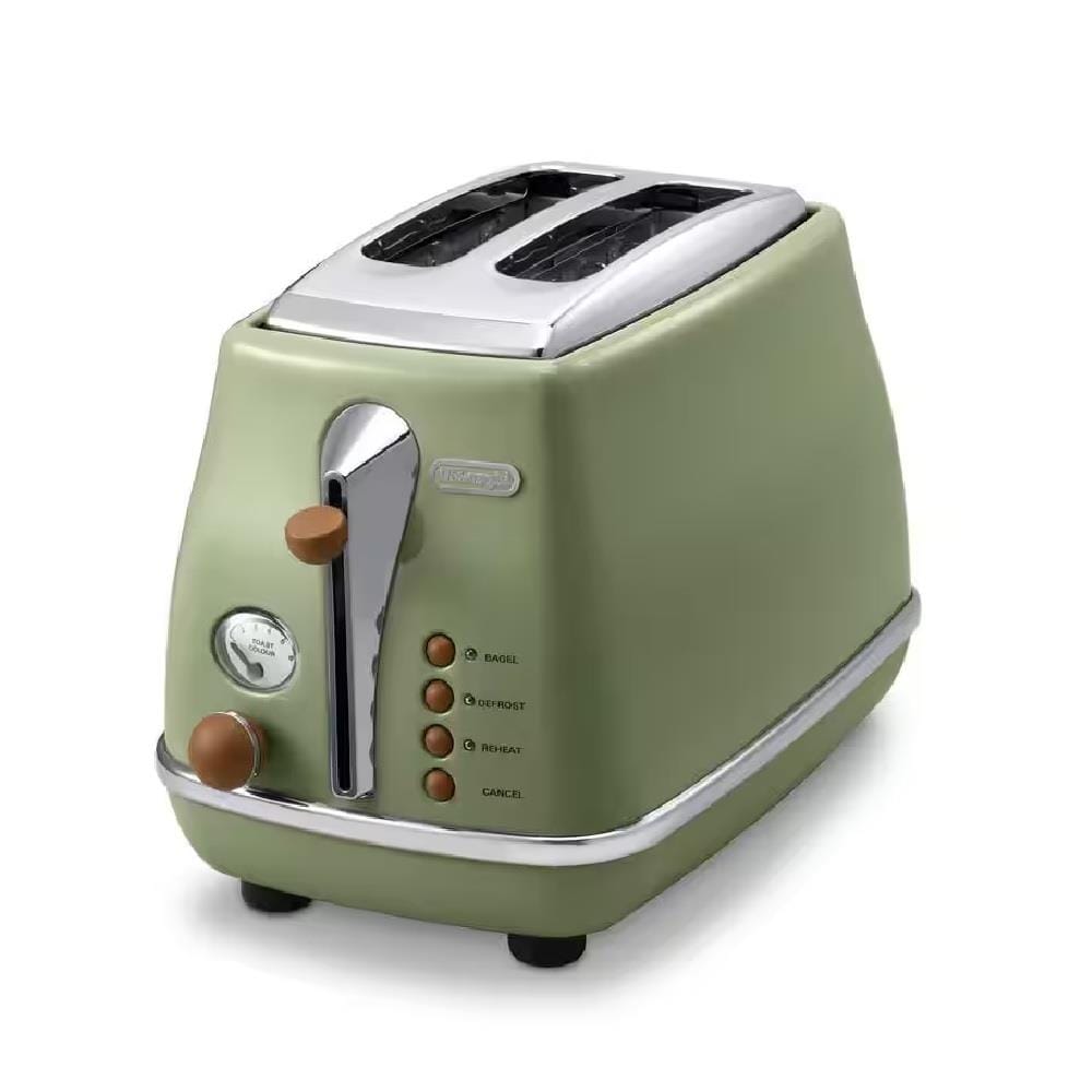 DELONGHI TOASTER CTOV2003.GR 2 SLICE GREEN