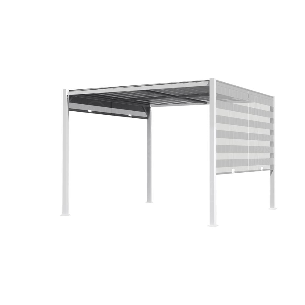 GAZEBO TENT SPRING ZEBRA 3x3M WHITE