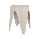 PLASTIC STOOL SPRING NITTO CIRCULAR TAUPE