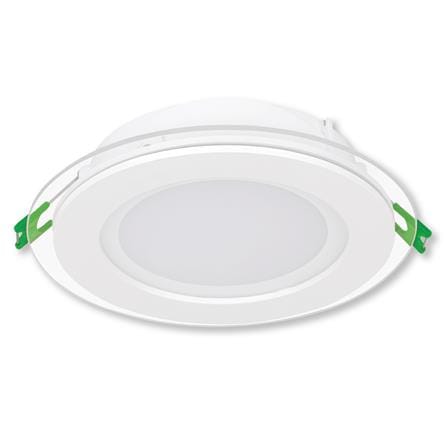 YETPLUS LED RECESSED DOWNLIGHT 5017 18W 3-COLOR GLASS ROUND