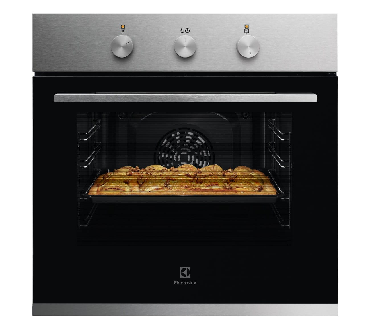 ELECTROLUX BUILT-IN OVEN KOH2H00BX 65LITER 7PROGRAM MECHANICAL (KNOB)