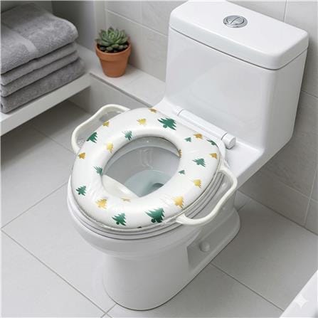 COSSY PLUS KID CUSHION TOILET SEAT CP-T6400-6211 WHITE