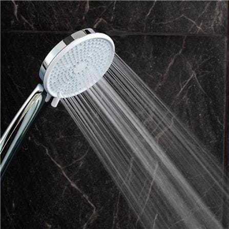 RASLAND HAND SHOWER SET 5-FUNCTION D414-D7744 CHROME